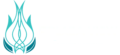 Logo Plaza View Valencia letras blanco